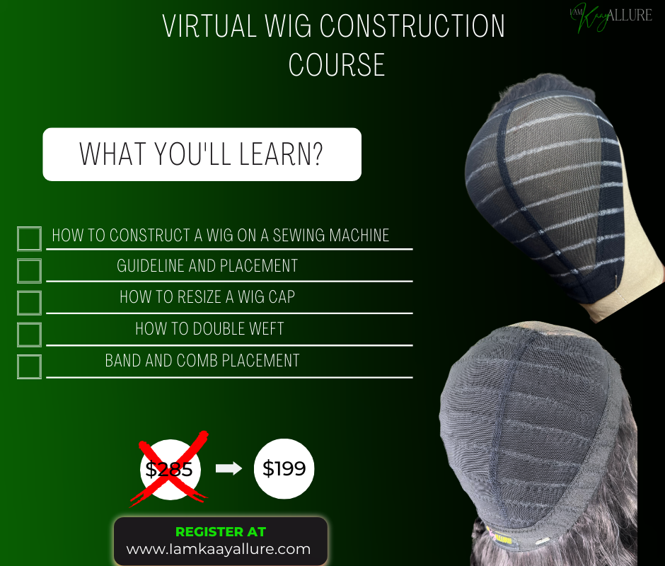 Virtual Wig Making Course