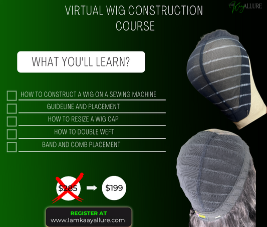 Pro Wig Making Wig Making Course – iamkaayallure.com